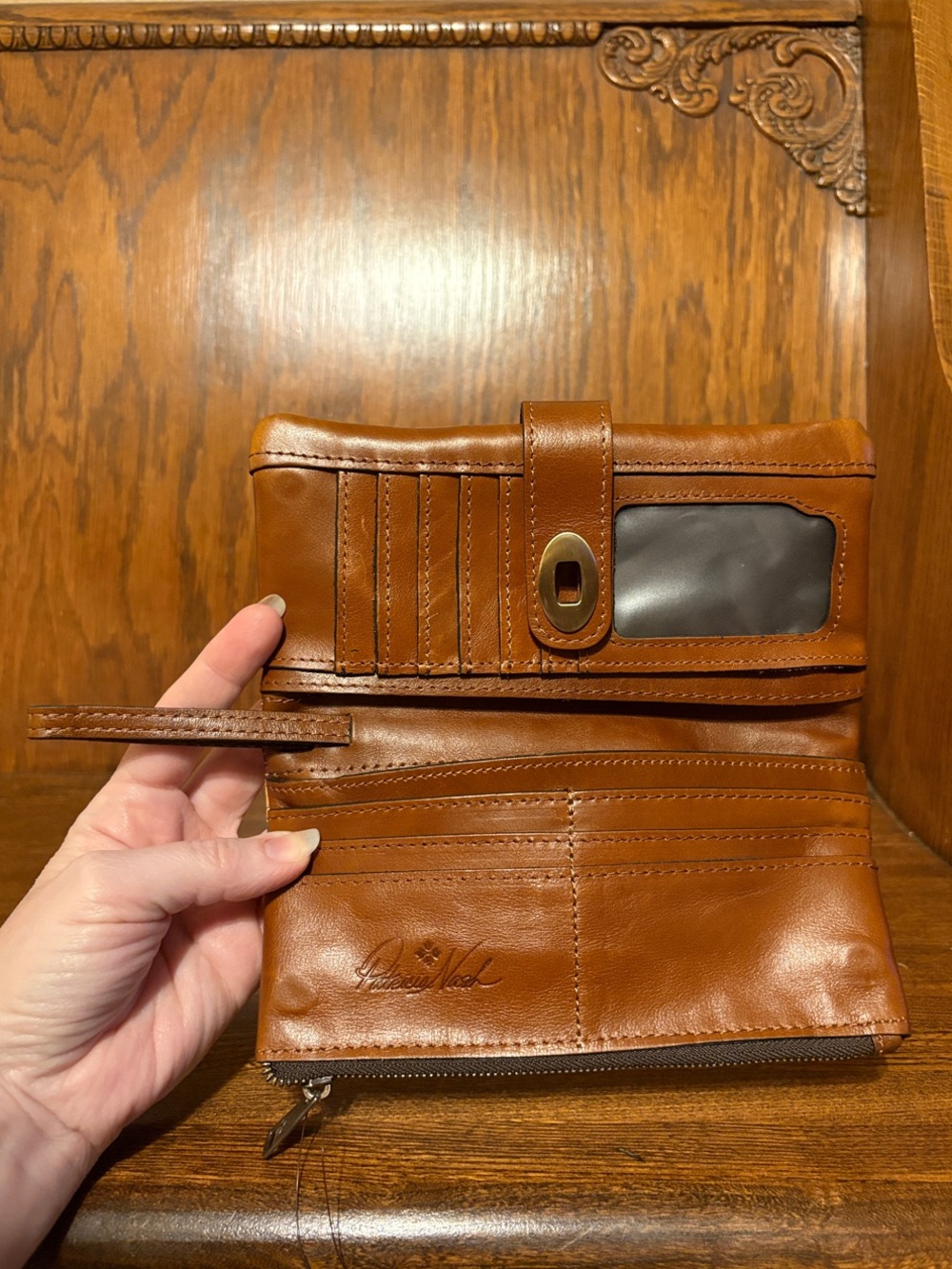 NWT-Patricia Nash-SET-Annesley Wallet/Wristlet & Scarf-Patricia’s Closet-$167 - Picture 6 of 14